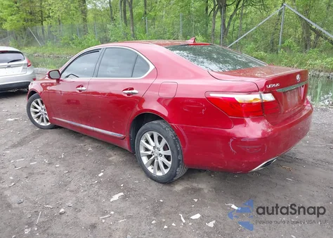 2010 Lexus Ls 460 из США, поврежденный, VIN JTHCL5EF5A5008337